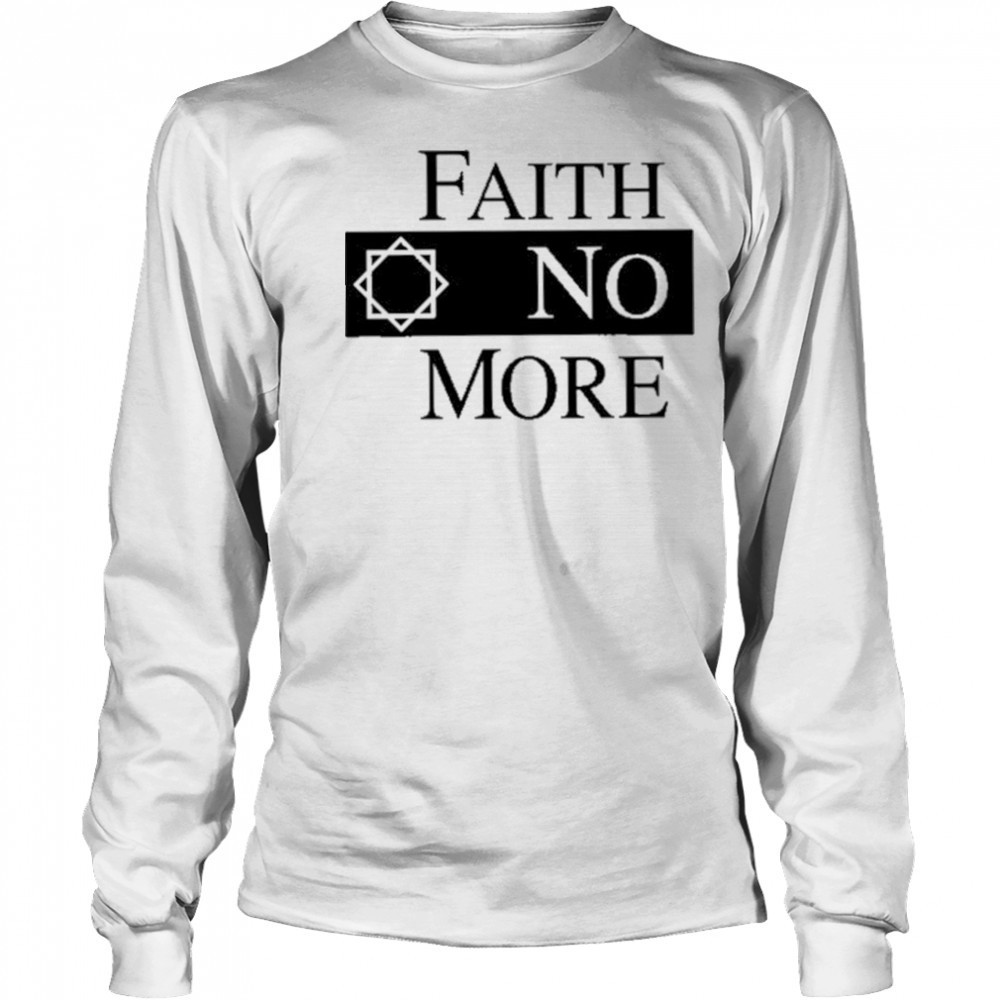 2025 Faith No More Classic Logo T-Shirt Long Sleeved
