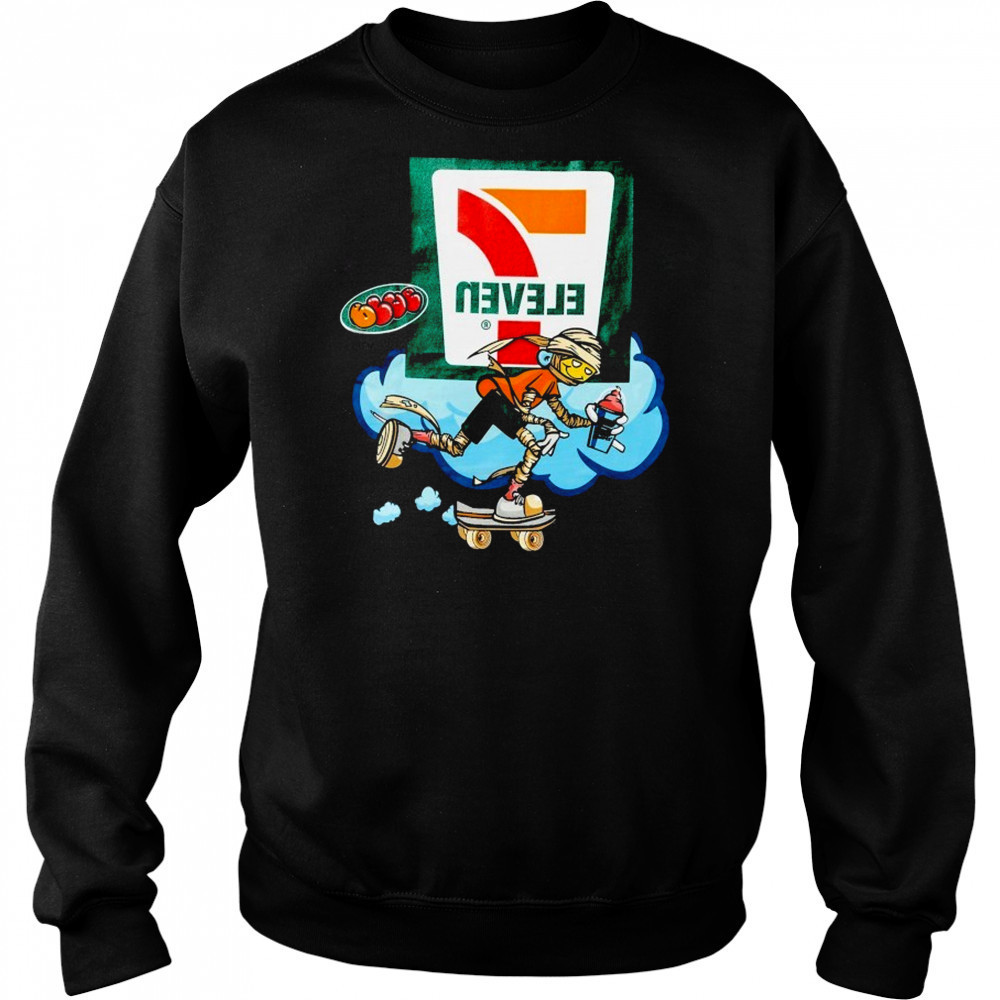 7-Eleven® X Blue The Great Mummy T-shirt Hoodie