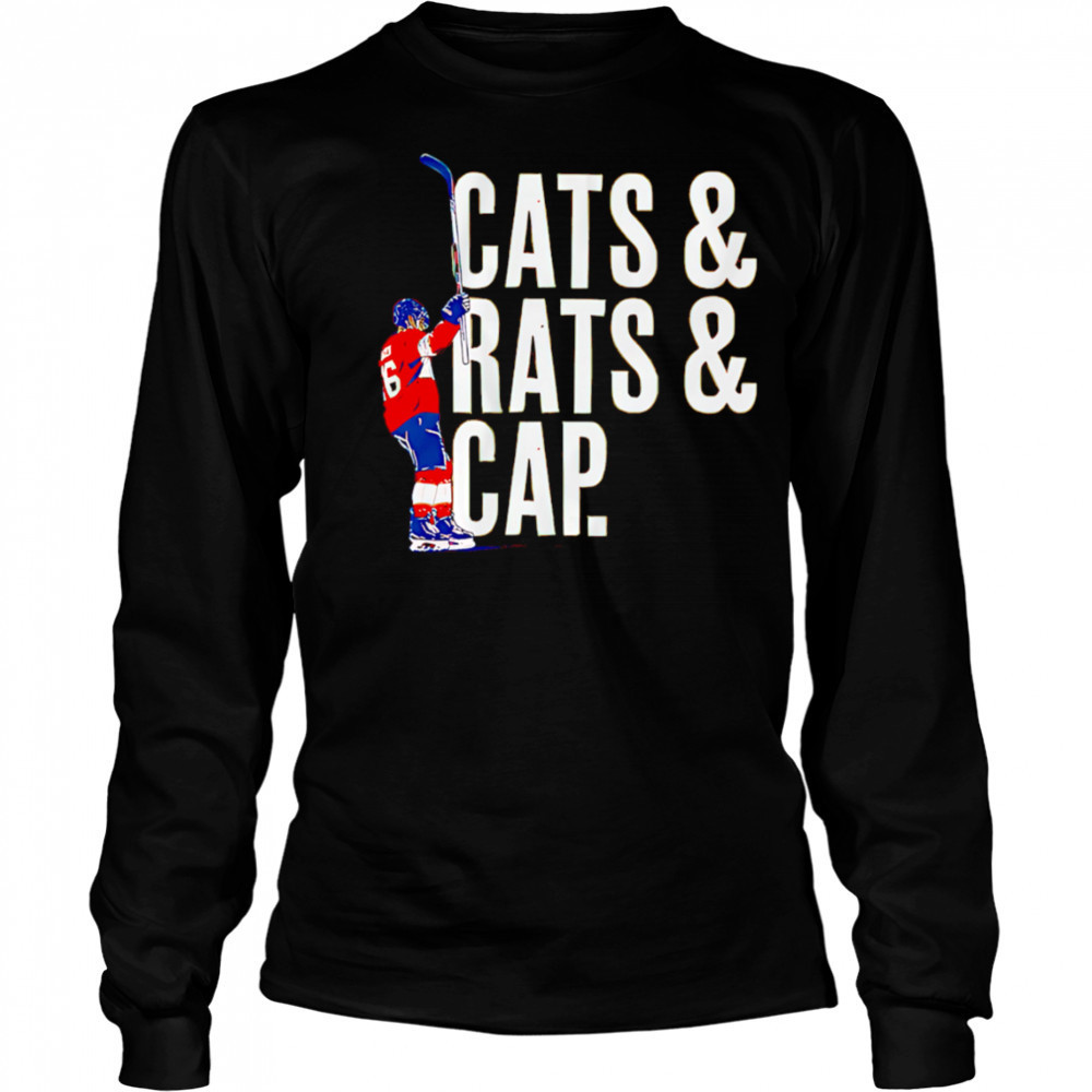Aleksander Barkov Cats & Rats & Cap shirt Long Sleeved
