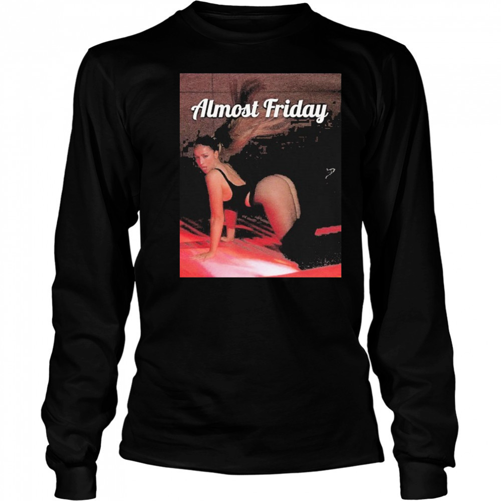 Almost Friday Tate McRae Hair Flip T-shirt Long Sleeved
