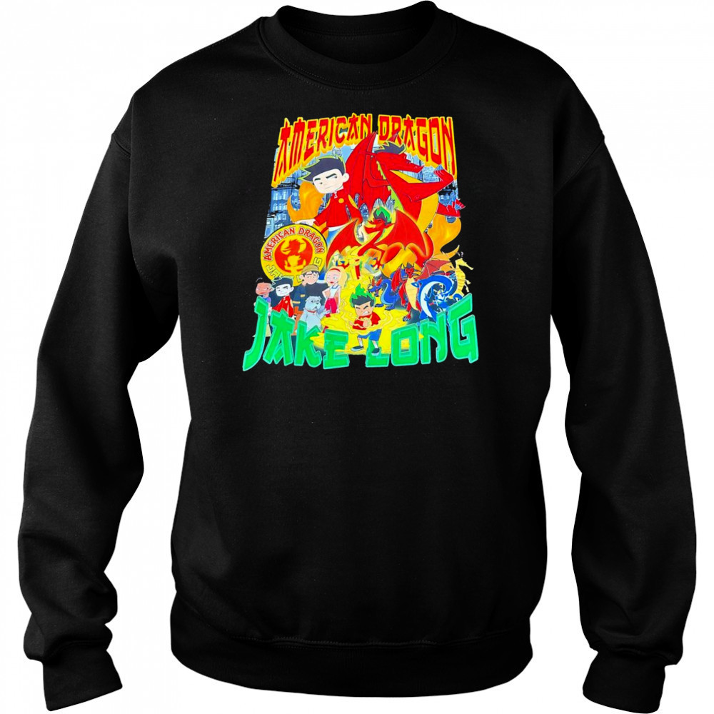 American dragon Jake Long graphic shirt Hoodie