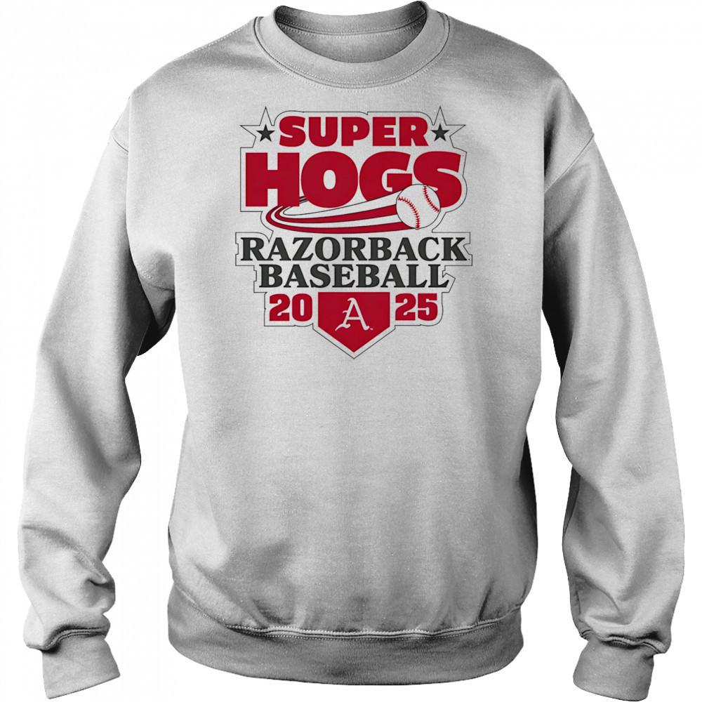Arkansas 2025 Baseball Super Regional shirt Hoodie