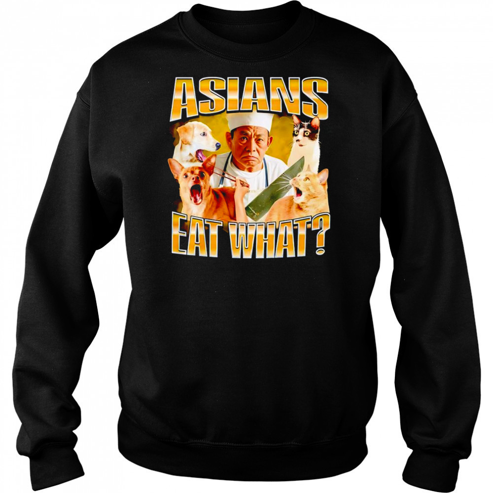 Asians eat what graphic shirt Hoodie
