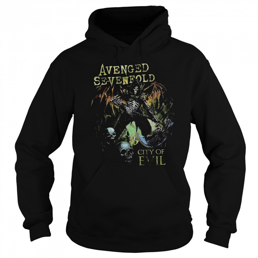 Avenged Sevenfold City Of Evil 20th Anniversary Evil Never Die shirt Sweatshirt