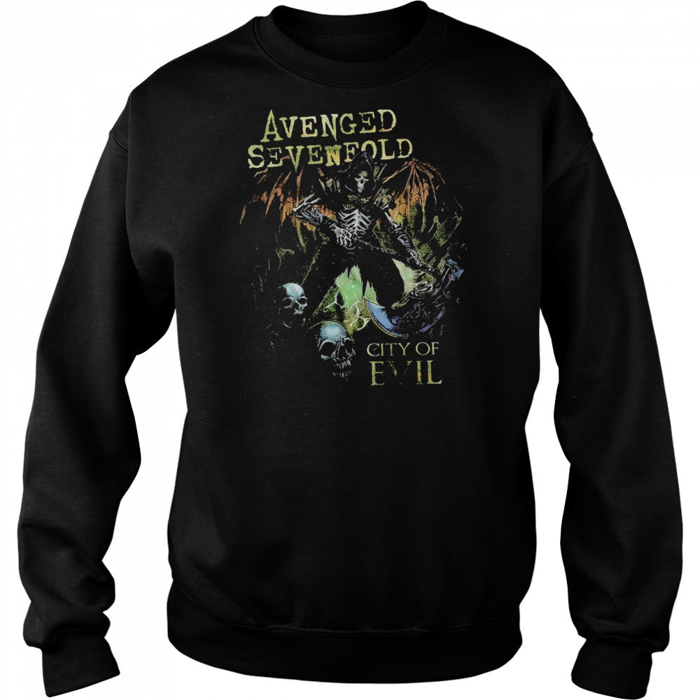 Avenged Sevenfold City Of Evil 20th Anniversary Evil Never Die shirt Hoodie