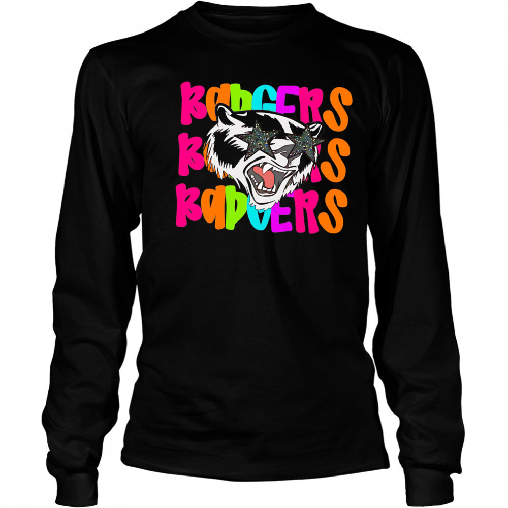 Badgers repeat pride shirt Long Sleeved