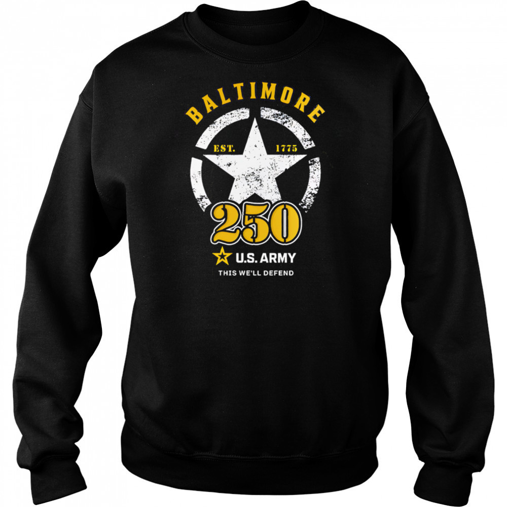 Baltimore Orioles MLB 250 U.S. Army shirt Hoodie