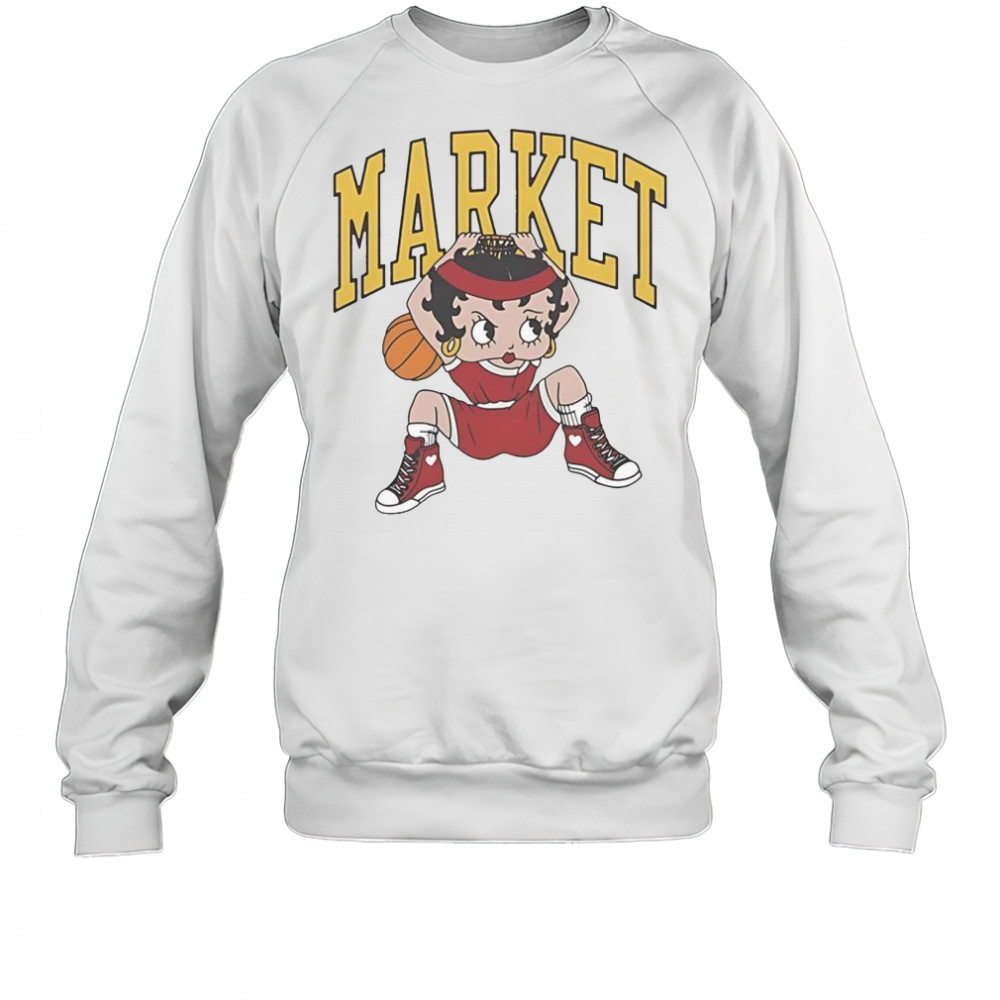 Betty Boop X Market Studios Dunking T-Shirt Sweatshirt
