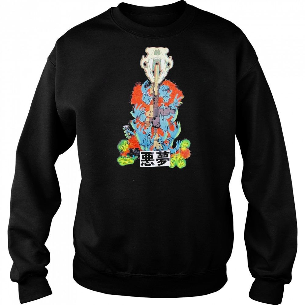 Block II CQBR Rifle Ashen Lilly T-shirt Hoodie