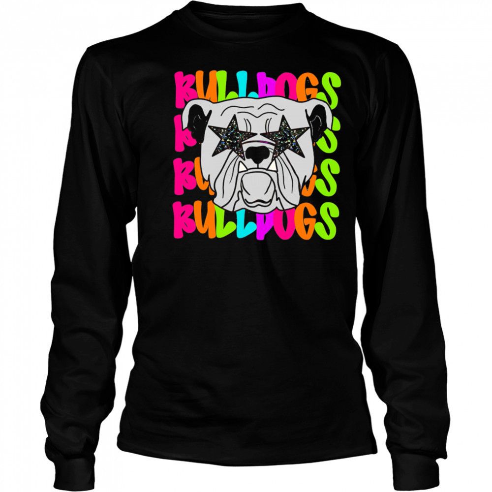 Bulldogs repeat pride shirt Long Sleeved