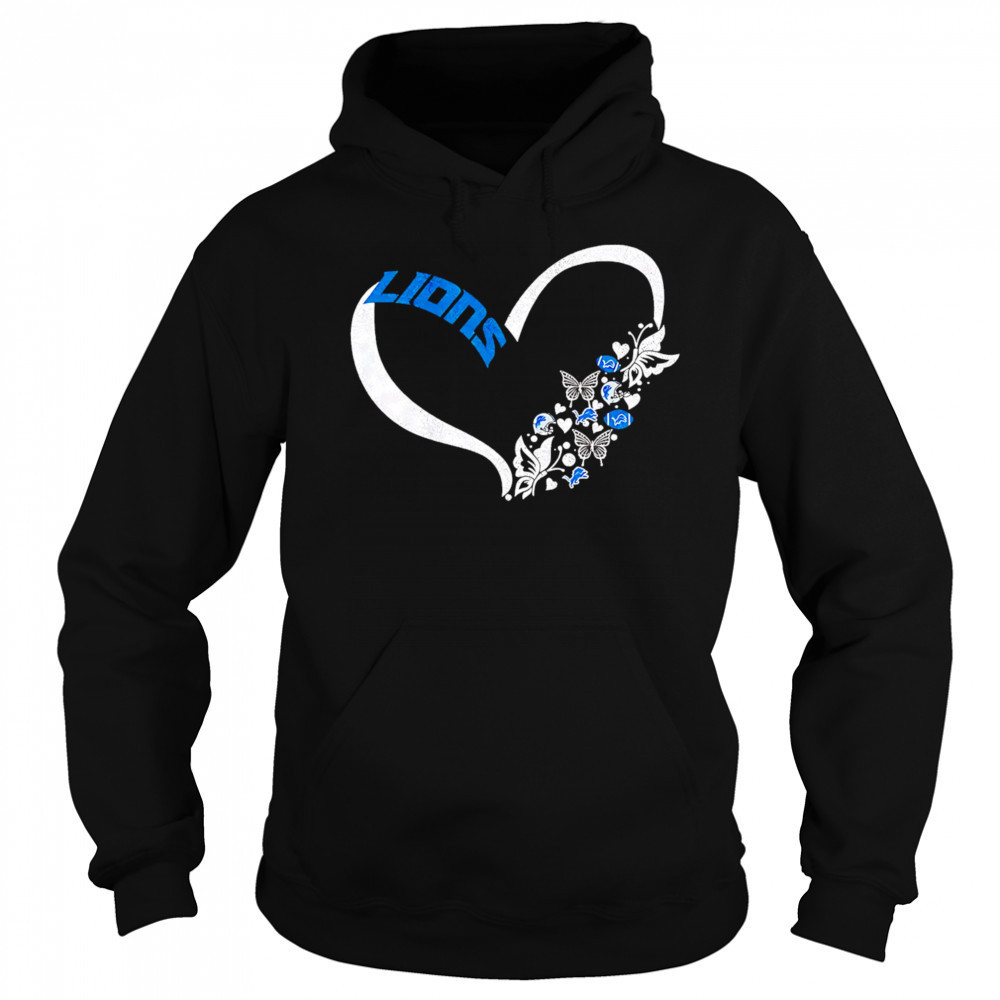 Butterflies in my stomach detroit lions NFL shirt Sweatshirt