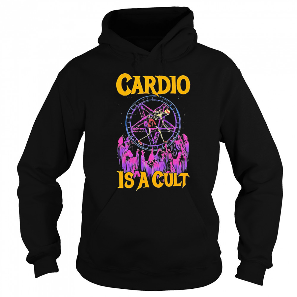 Cardio is a cult yellow shirt Sweatshirt