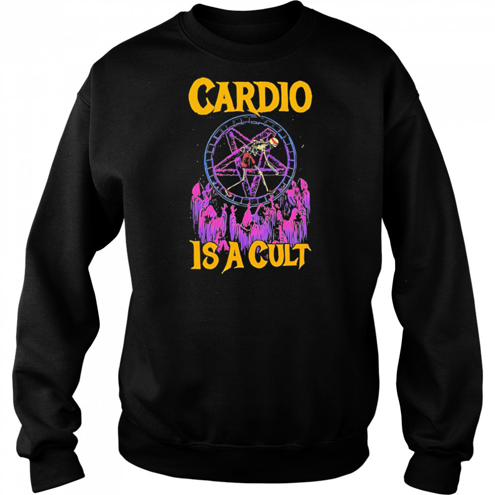 Cardio is a cult yellow shirt Hoodie
