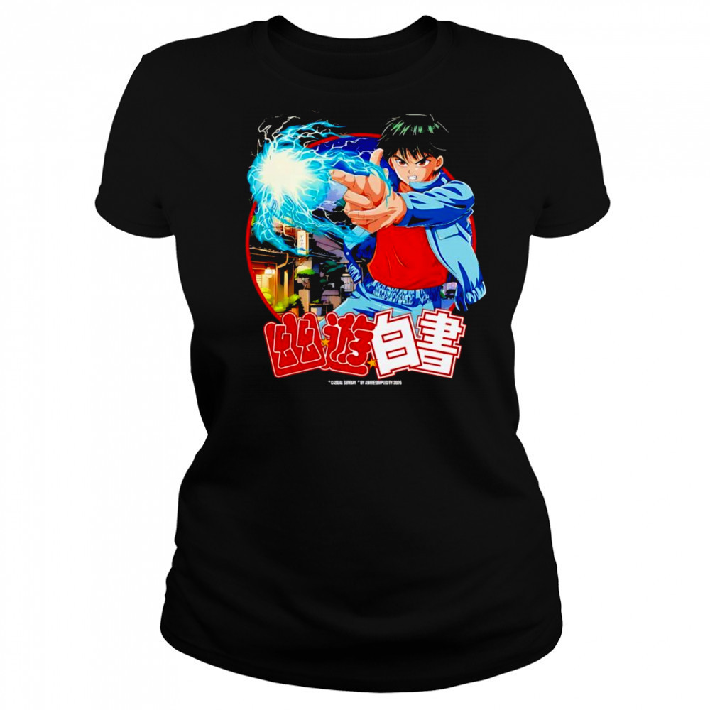 Casual Sunday Yu Yu Hakusho shirt Women's T-shirt