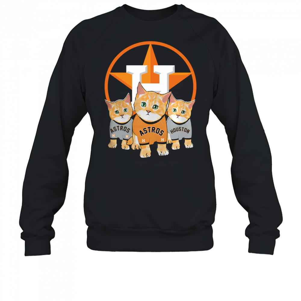 Cat Houston Astros shirt Sweatshirt
