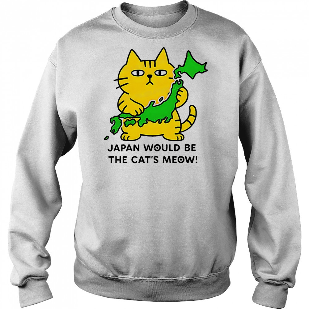 Cat Japan would be the cat’s meow shirt Hoodie
