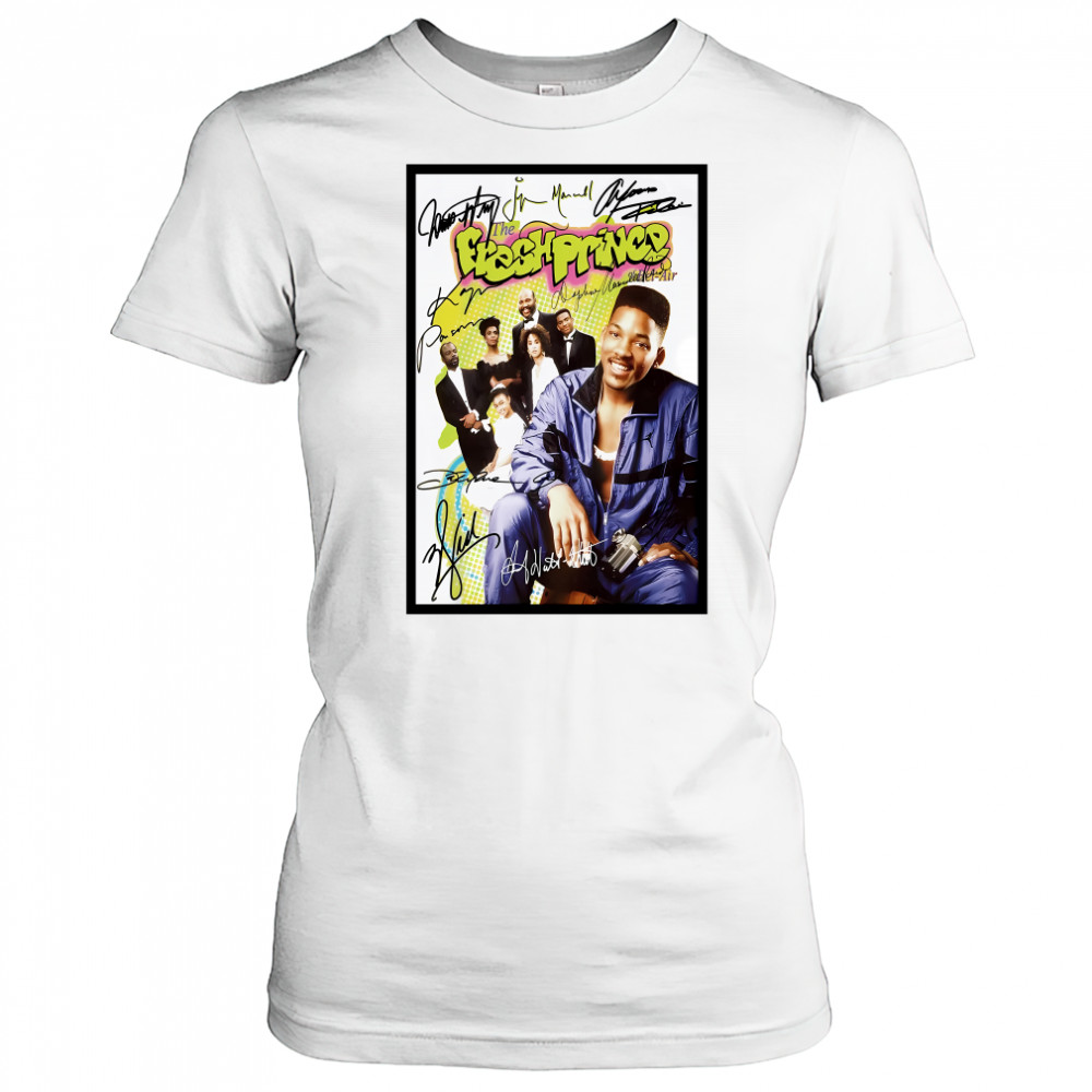 Cbarto The Fresh Prince Of Bel Air With Signature shirt Women's T-shirt