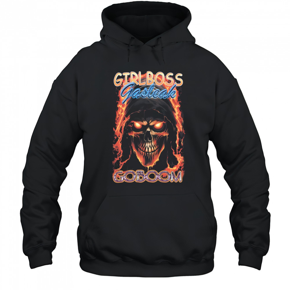 Chadchad Girlboss Gasteak Goboom shirt Hoodie
