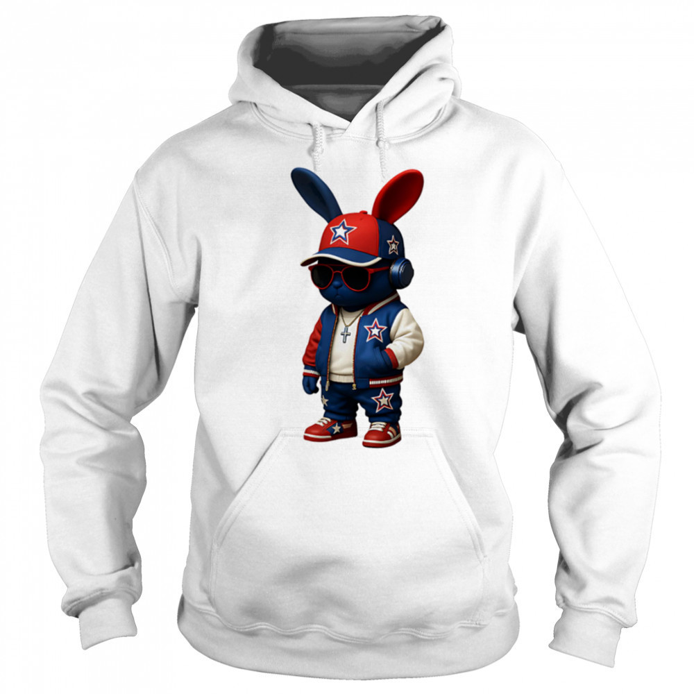 Chain Bunny Streetwear Style Hiphop shirt Sweatshirt