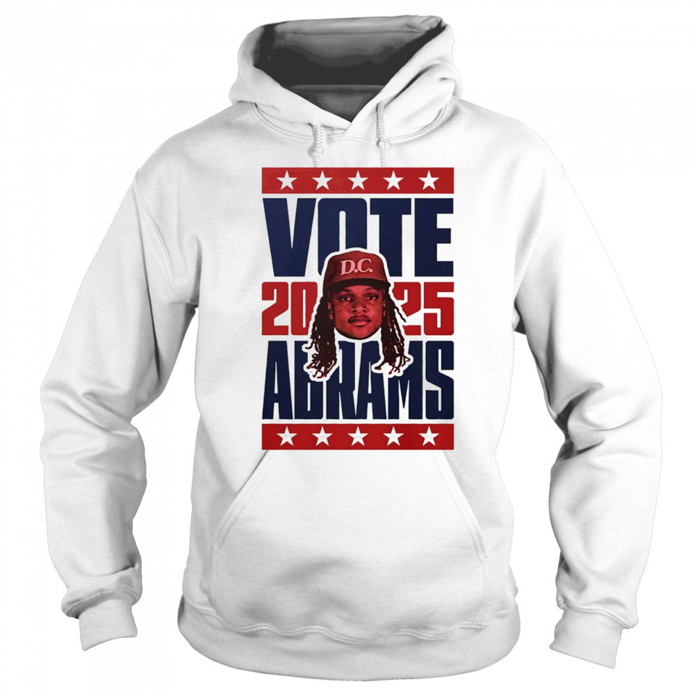 CJ Abrams 2025 Vote shirt Sweatshirt
