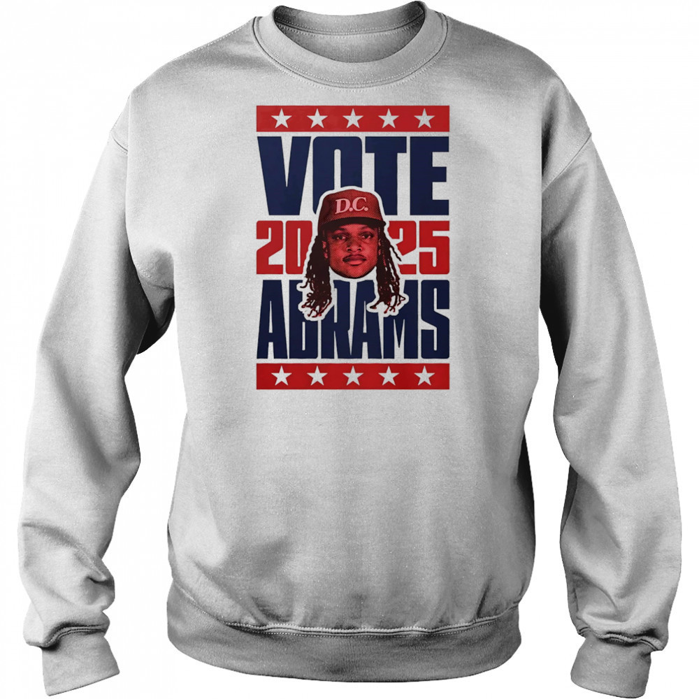 CJ Abrams 2025 Vote shirt Hoodie