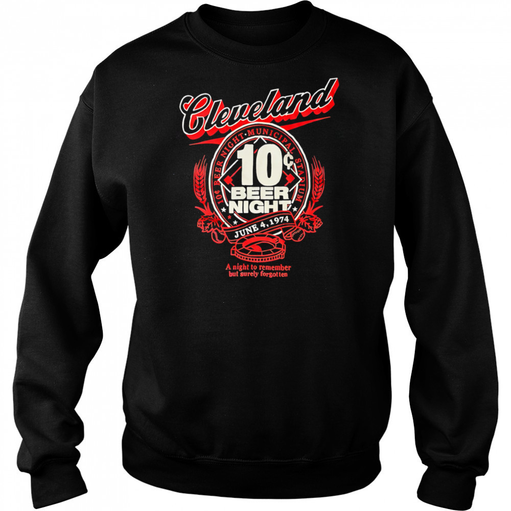Cleveland Guardians 10 beer night shirt Hoodie