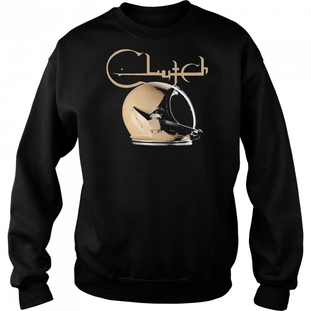 Clutch Self-Titled Astronaut Helmet T-shirt Hoodie