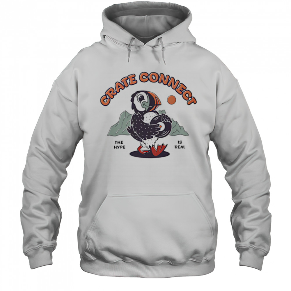 Crate Connect The Hype Is Real vintage shirt Hoodie