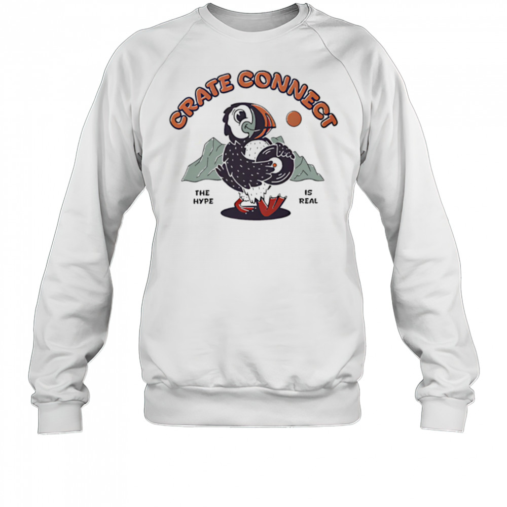 Crate Connect The Hype Is Real vintage shirt Sweatshirt
