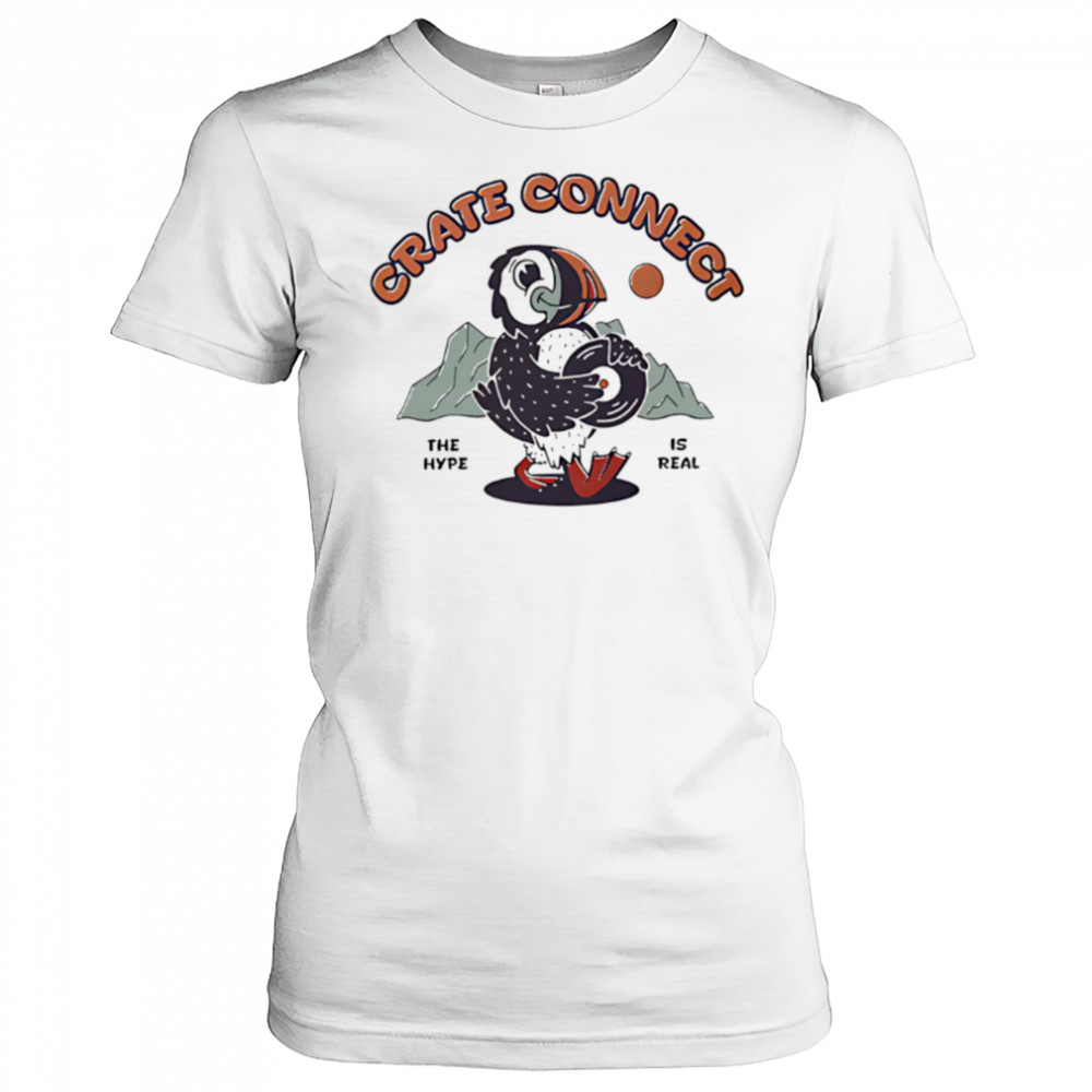 Crate Connect The Hype Is Real vintage shirt Women's T-shirt