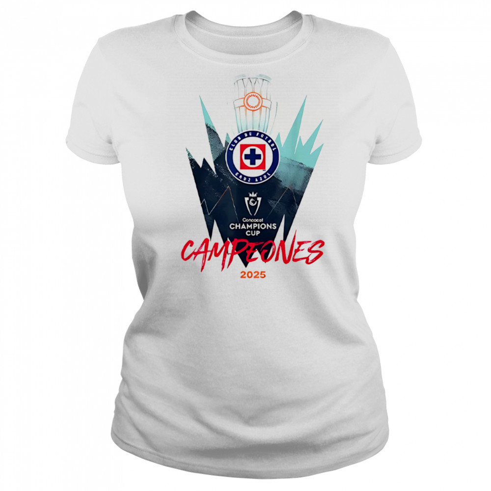 Cruz Azul Campeones 2025 Champions Cups shirt Women's T-shirt