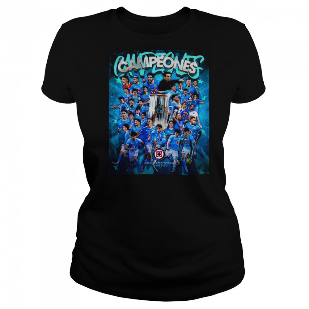Cruz Azul Concachampions title shirt Women's T-shirt