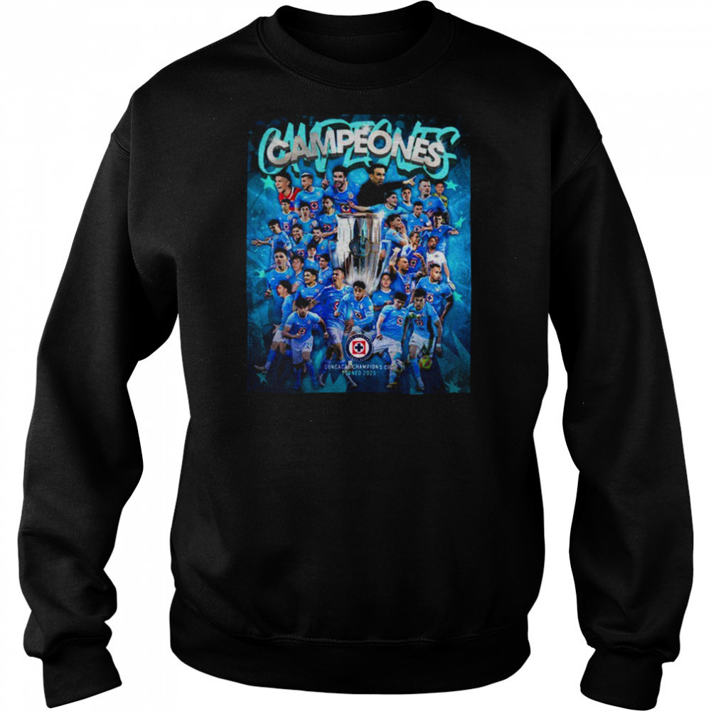 Cruz Azul Concachampions title shirt Hoodie