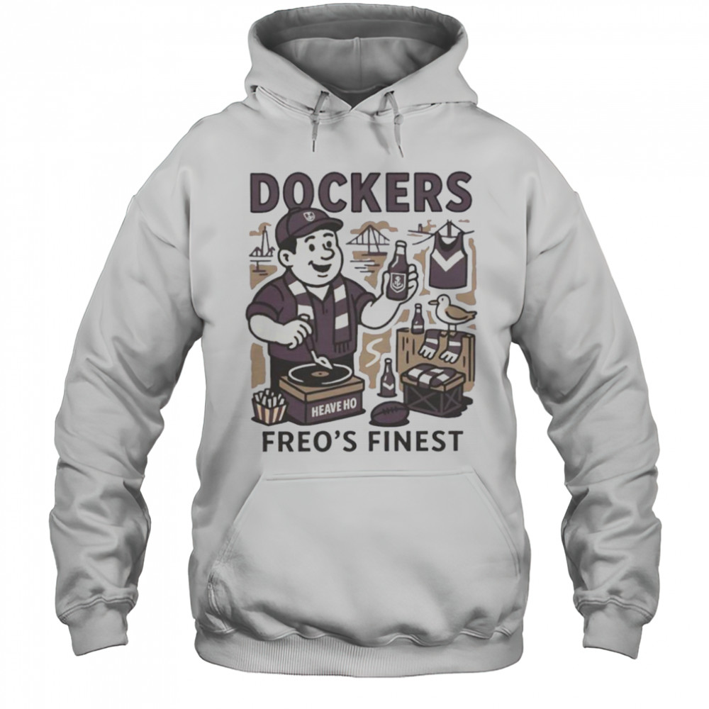 Dockers Freo’s finest cartoon shirt Hoodie