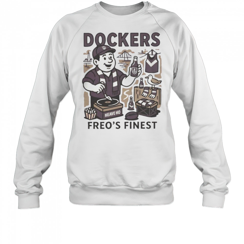 Dockers Freo’s finest cartoon shirt Sweatshirt