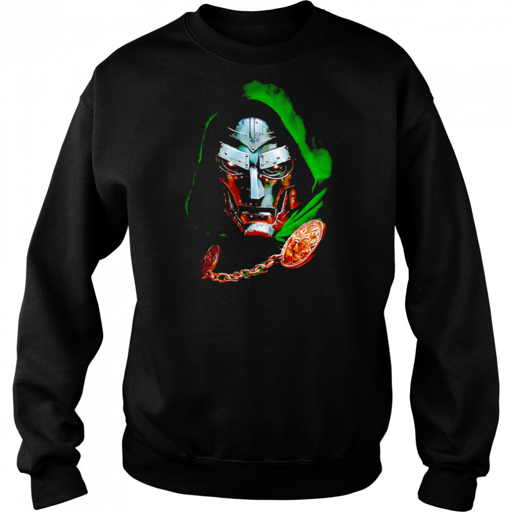 Doctor Doom big face robot shirt Hoodie