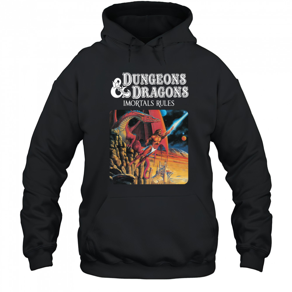 Dungeons and Dragons Immortals Rules shirt Hoodie