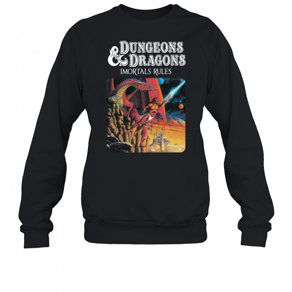 Dungeons and Dragons Immortals Rules shirt Sweatshirt