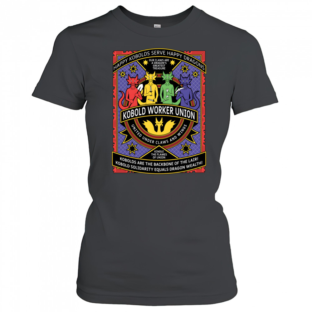 Dungeons and Dragons Kobold Worker Union shirt Women's T-shirt
