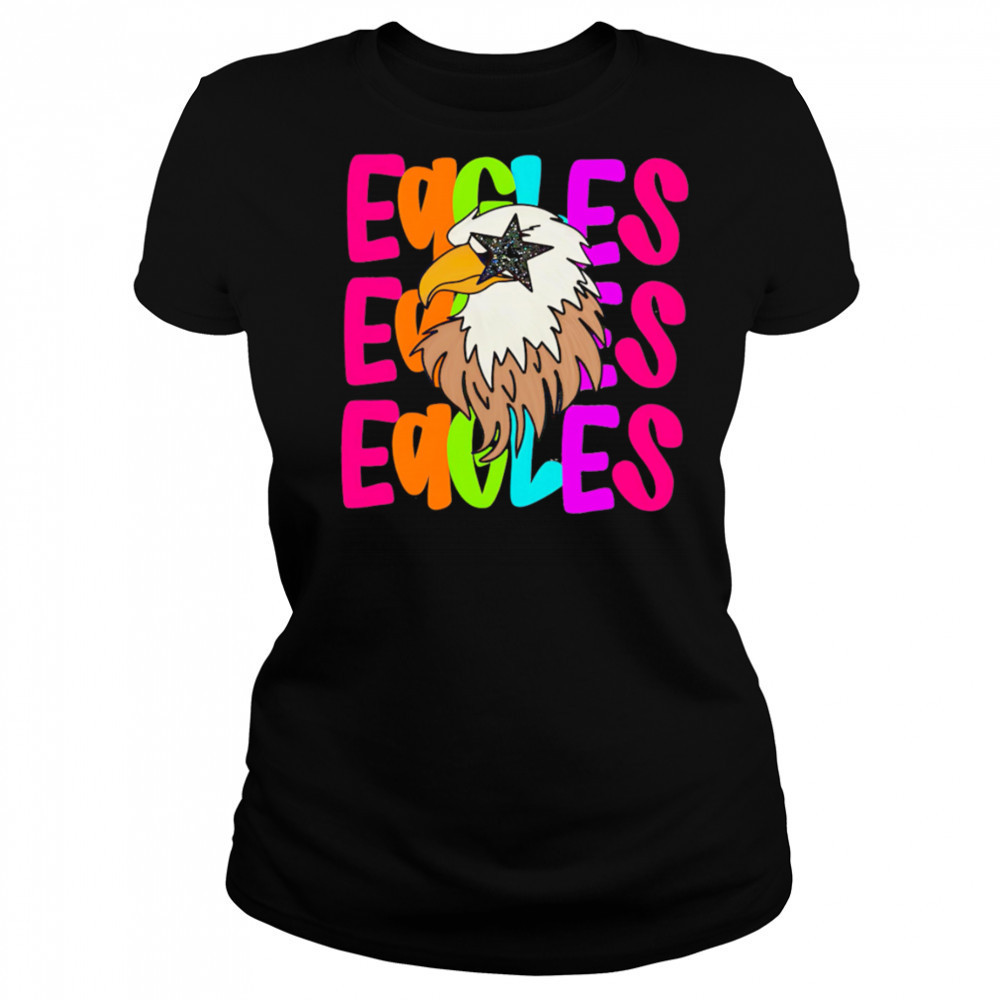 Eagles repeat pride shirt Women's T-shirt