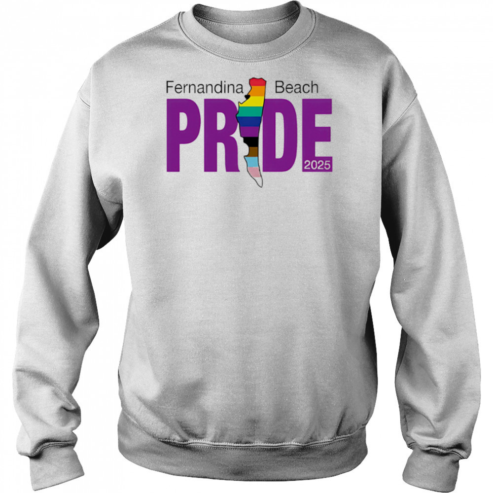 Fernandina Beach Pride 2025 shirt Hoodie
