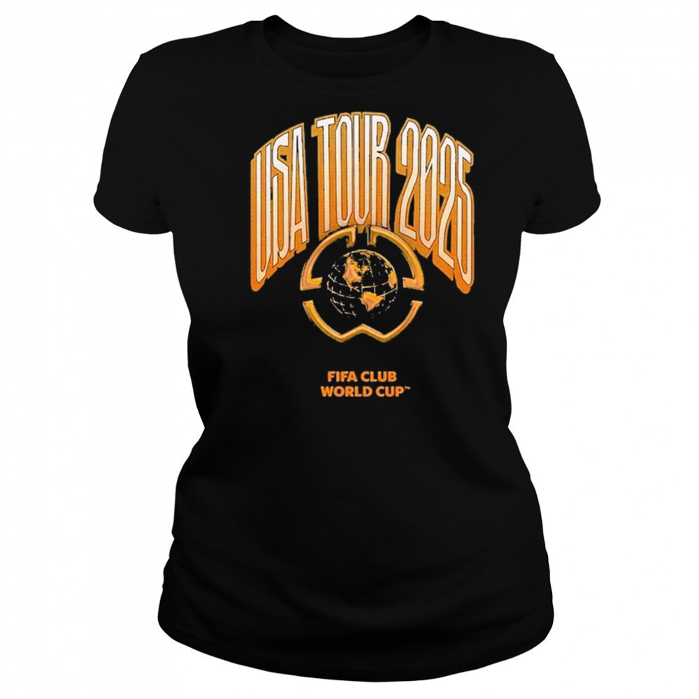 FIFA Club World Cup USA Summer Tour 2025 List The Final 13 July New York New Jersey shirt Women's T-shirt