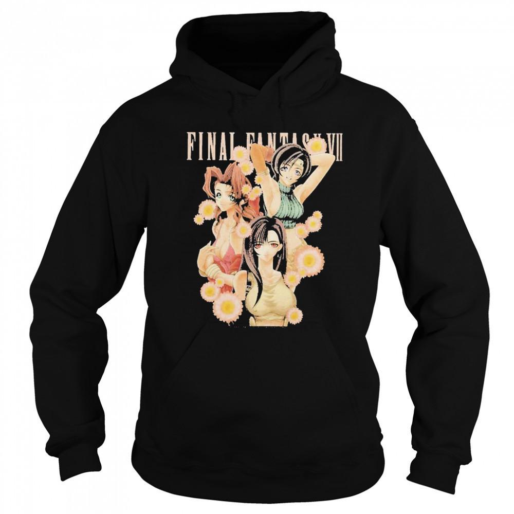 Final Fantasy VII Flower Girls Capsule shirt Sweatshirt