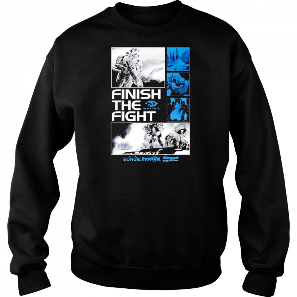 Finish the fight Halo 3 shirt Hoodie