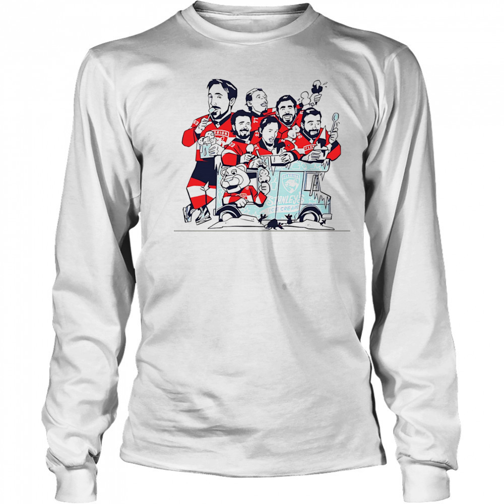 Florida Panthers Ice Cream Scoops shirt Long Sleeved