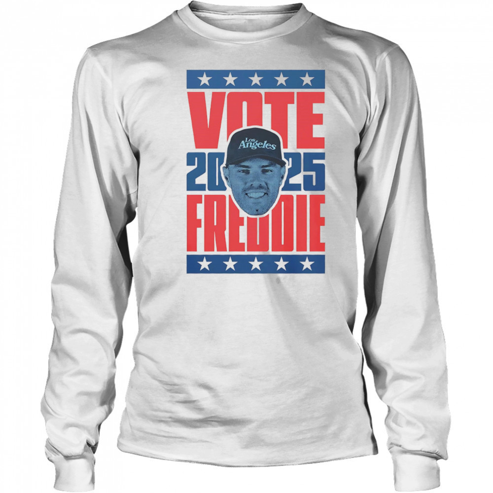 Freddie Freeman 2025 Vote shirt Long Sleeved