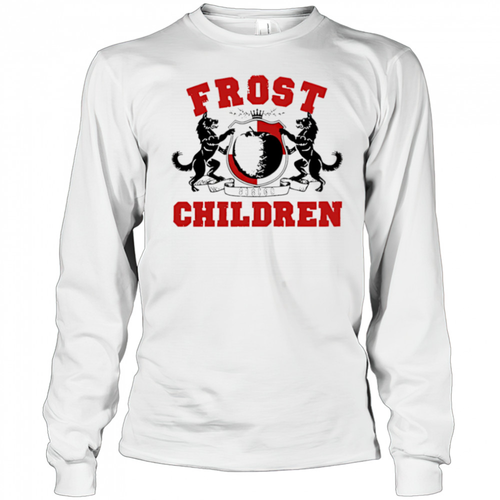 Frost children sister college shirt Long Sleeved