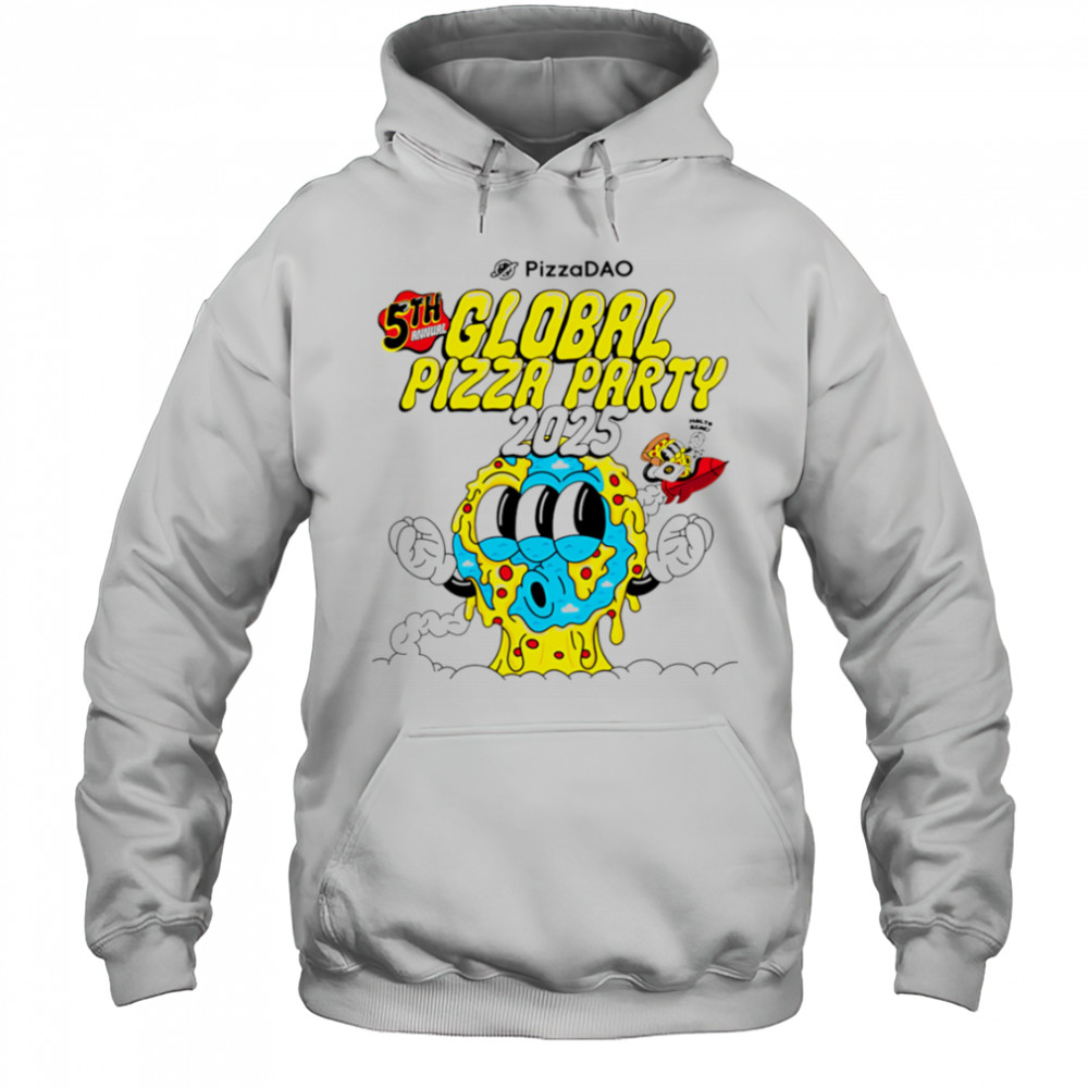 Global Pizza Party 2025 shirt Hoodie