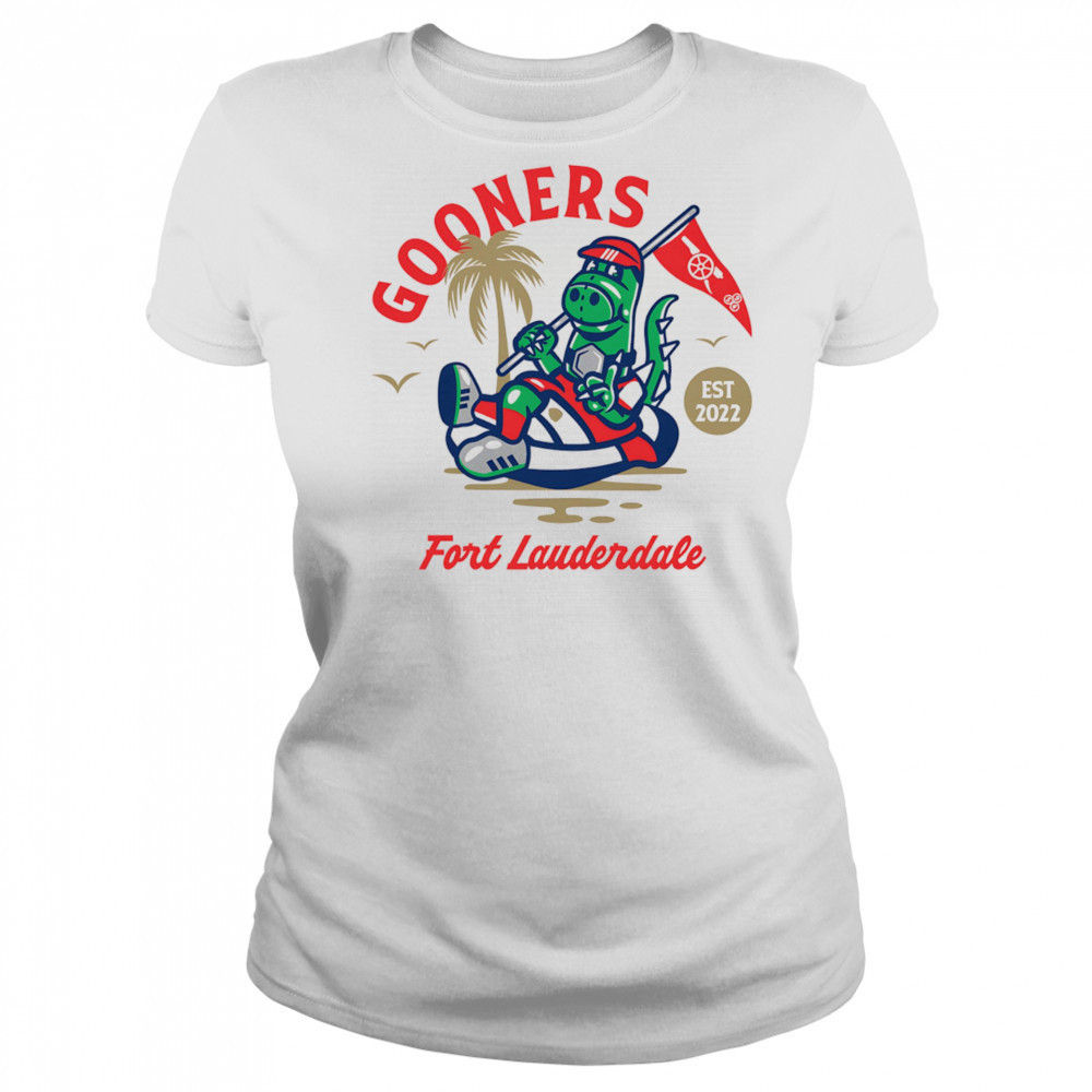 Gooners fort lauderdale mascot shirt Women's T-shirt