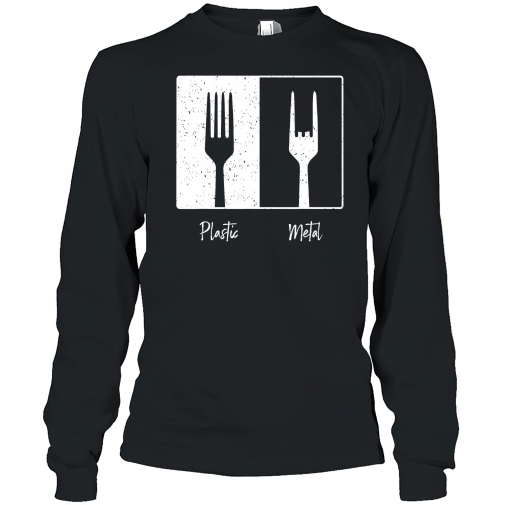 Heavy Metal Grunge Hard Rock Pun T-Shirt Long Sleeved
